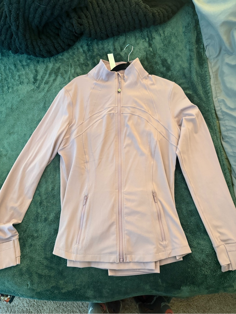 Lululemon Lavender Womens Zip-Up Jacket and Flare pants